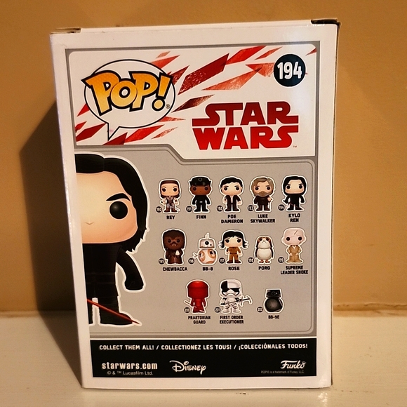 Funko Pop Kylo Ren No. 194 Funko Pop Star Wars - Picture 3 of 4